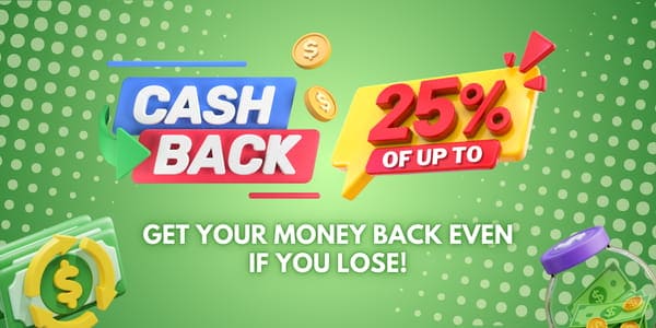 Promotional banner highlighting VIP rewards and bonus prizes